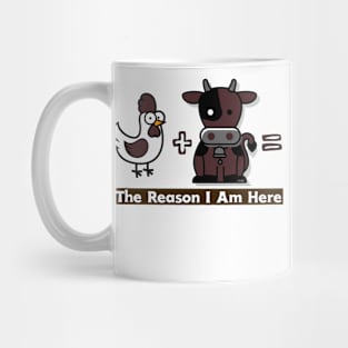 Brown chicken brown cow Mug